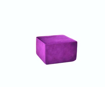 Пуф Тетрис 50х50, фиолетовый в Самаре