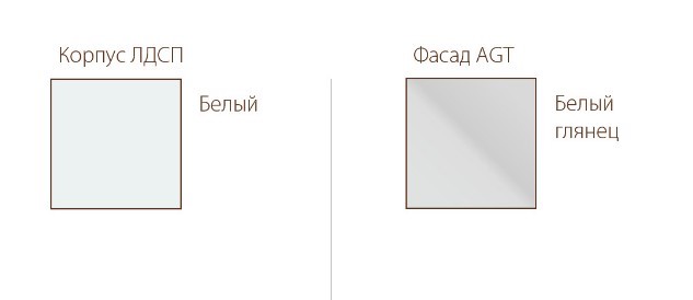 Модульный кухонный гарнитур Бостон, белый/белый глянец в Тольятти - изображение 3