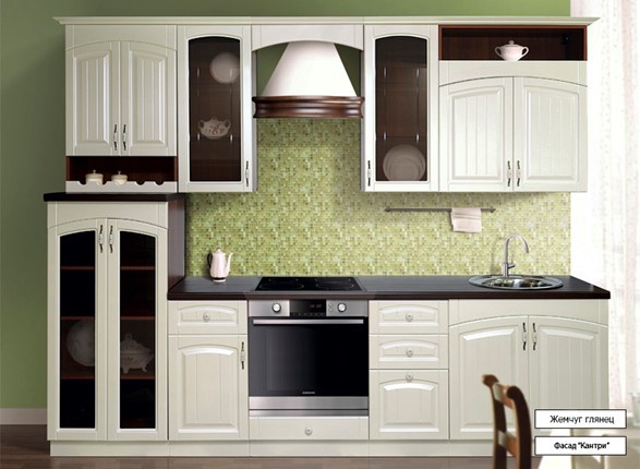 Модульный кухонный гарнитур Кантри 2800 в Самаре - изображение