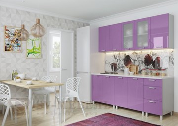 Кухонный гарнитур Модерн, фиолетовый металлик в Самаре