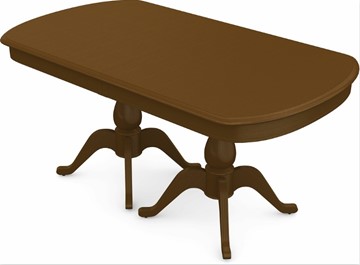Кухонный стол раскладной Фабрицио-2 исп. Мыло большой 3 вставки, Тон 2 (Морилка/Эмаль) в Самаре