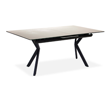 Кухонный раздвижной стол Бордо 3CX 180х95 (Oxide Avorio/Графит) в Самаре - предосмотр