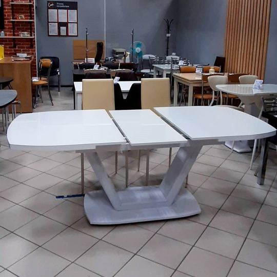 Кухонный стол раздвижной Дионис 1 (Стекло) в Тольятти - изображение 3
