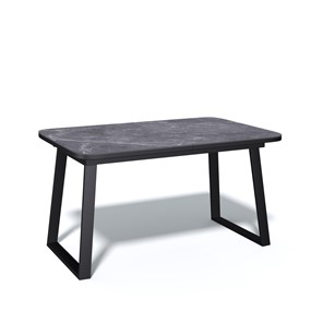 Кухонный стол раскладной AZ1200 (черный/керамика мрамор черный) в Сызрани