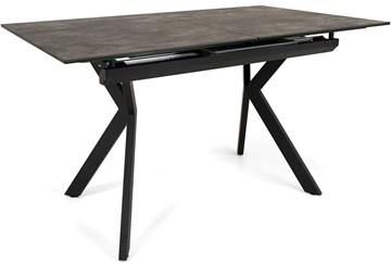 Кухонный стол раздвижной Бордо 1CX 140х85 (Oxide Nero/Графит) в Самаре