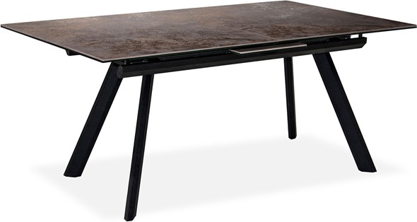 Обеденный раздвижной стол Бордо 3CQ 180х95 (Oxide Moro/Графит) в Самаре - изображение