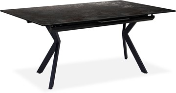 Кухонный раскладной стол Бордо 3CX 180х95 (Oxide Nero/Графит) в Самаре - предосмотр