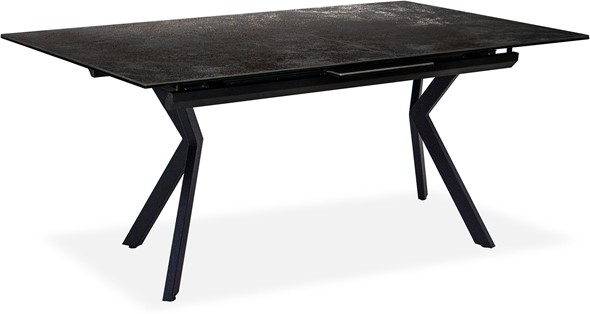 Кухонный раскладной стол Бордо 3CX 180х95 (Oxide Nero/Графит) в Самаре - изображение
