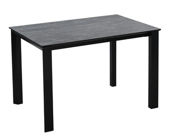 Обеденный раздвижной стол Denver Темный дуб/Черный, Черный в Самаре