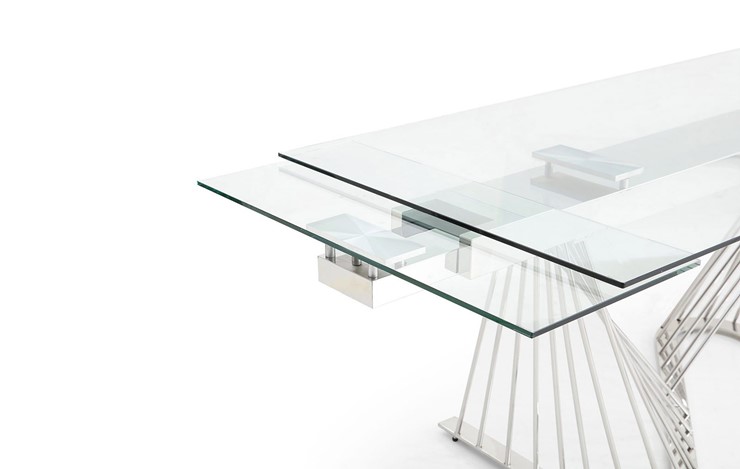 Кухонный раскладной стол DT9118GS стекло в Самаре - изображение 4