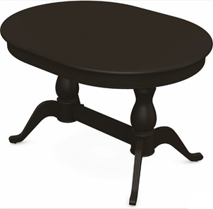Раздвижной стол Фабрицио-2 исп. Овал 1600, Тон 11 Покраска + патина с прорисовкой (на столешнице) в Самаре