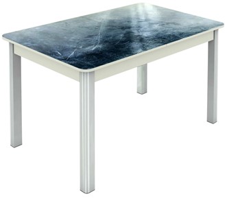 Кухонный стол раскладной Гамбург исп. 1, ноги метал. крашеные №23 (Exclusive h158/белый) в Самаре