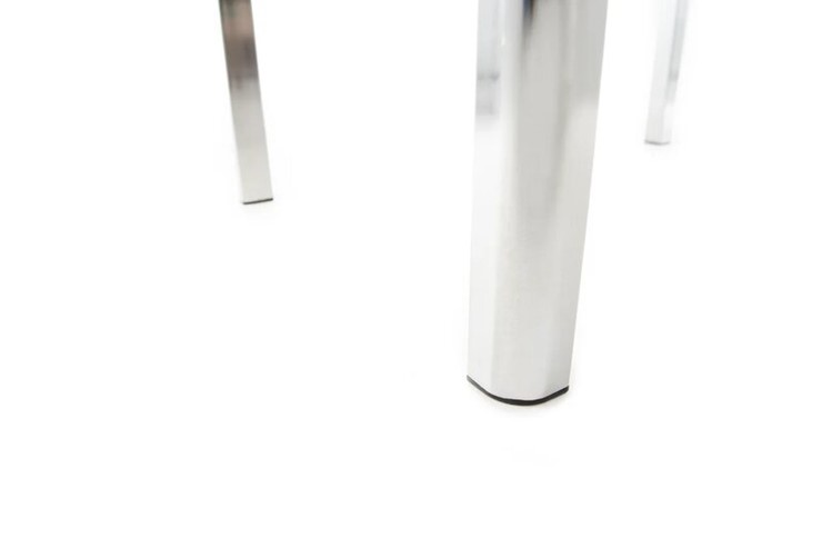 Раздвижной стол Гамбург исп. мини, Пластик (Дерево темное, опоры хром) в Тольятти - изображение 4