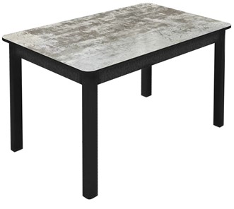 Кухонный стол раздвижной Гамбург Мини, ноги метал. крашеные №23 (Exclusive h009/черный) в Тольятти