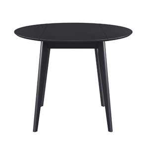 Кухонный стол раздвижной Орион Drop Leaf 100, Черный в Самаре