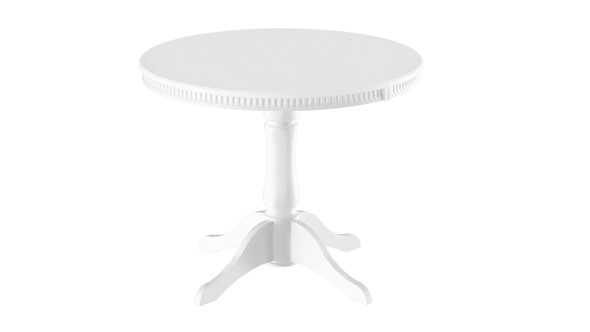 Стол раздвижной Орландо Т1, цвет Белый матовый (Б-111.02.1) в Самаре - изображение