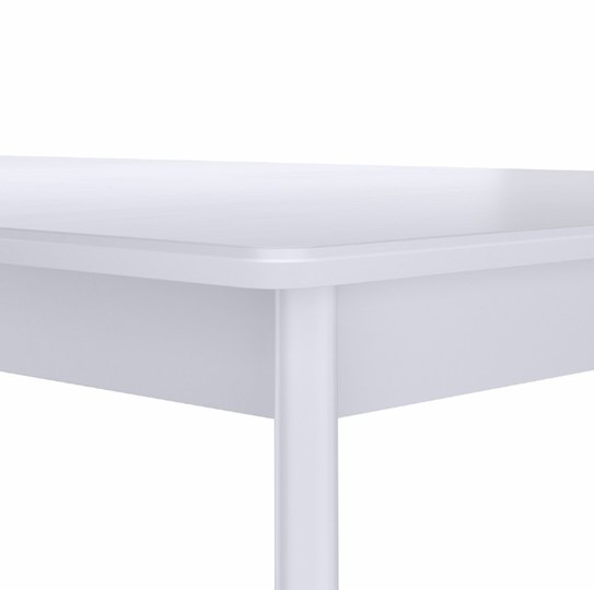 Кухонный стол раздвижной Пегас Classic Plus 120, Белый в Самаре - изображение 3