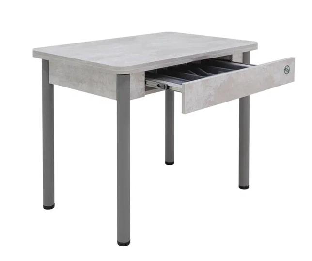 Обеденный раздвижной стол Прайм-3Р, Цемент светлый в Самаре - изображение 2