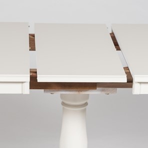 Обеденный раздвижной стол Solerno (ME-T4EX) 70х100+29х75, ivory white (слоновая кость 2-5) арт.12483 в Самаре - предосмотр 5