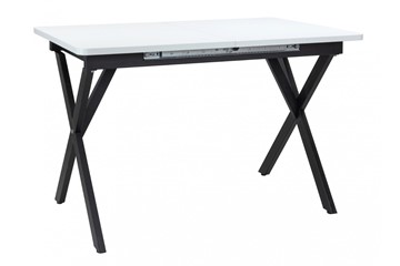 Кухонный раскладной стол Стайл № 11 (1100/1500*700 мм.) столешница пластик, форма Форте, с механизмом бабочка в Сызрани - предосмотр 2