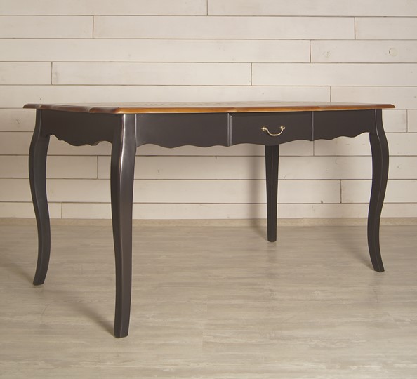 Кухонный стол Leontina с ящиком (ST9337MBLK) Черный в Самаре - изображение 2