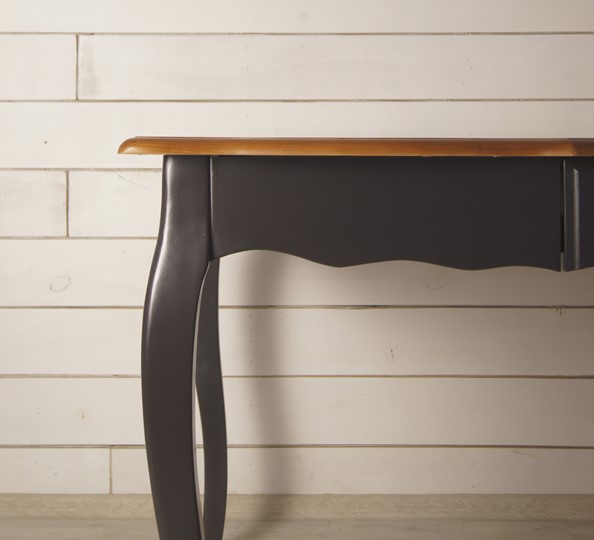 Кухонный стол Leontina с ящиком (ST9337MBLK) Черный в Самаре - изображение 4