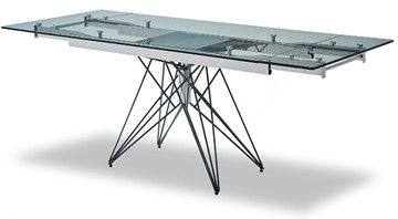 Кухонный раскладной стол T-041 (140) прозрачный в Тольятти - предосмотр 3