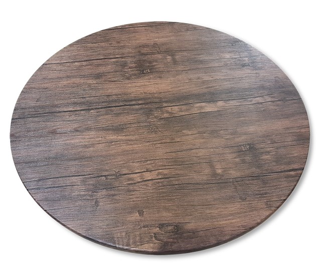 Кухонный обеденный стол SHT-TU23/H71/ТT 80 (темно-серый/палисандр) в Самаре - изображение 2