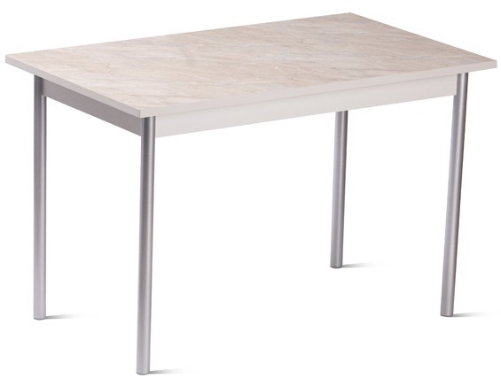 Стол для столовой, Пластик Саломе 0408/Металлик в Самаре - изображение