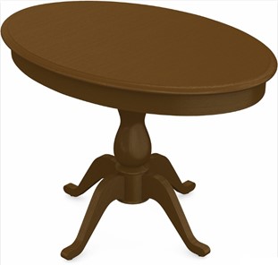 Стол раздвижной Фабрицио-1 исп. Эллипс, Тон 2 Покраска + патина с прорисовкой (на столешнице) в Самаре