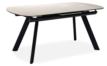Кухонный раскладной стол Шамони 2CQ 160х90 (Oxide Avorio/Графит) в Самаре - предосмотр
