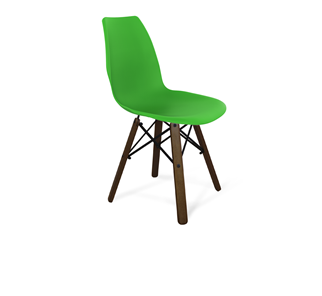 Обеденный стул SHT-ST29/S70 (зеленый ral 6018/темный орех/черный) в Тольятти