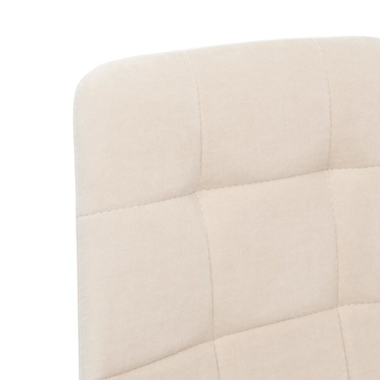 Обеденный стул Leset Скай (Металл белый/велюр песок) в Сызрани - изображение 6