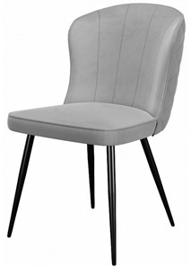 Обеденный стул 209, микровелюр B22 grey, ножки черные в Самаре