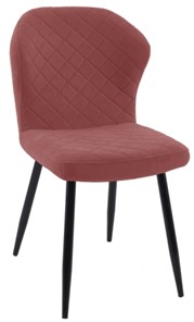 Мягкий стул 239 розовый, ножки  черные в Тольятти
