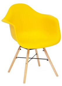 Кресло CINDY (EAMES) (mod. 919) 60х62х79 желтый арт.19048 в Тольятти