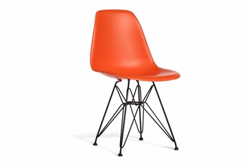 Кухонный стул DSL 110 Black (оранжевый) в Самаре