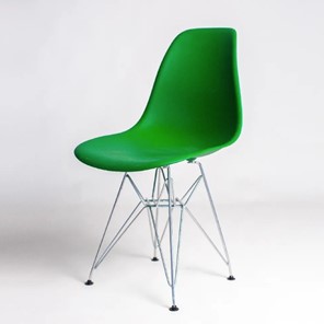 Кухонный стул derstuhl DSL 110 Chrom (зеленый) в Тольятти