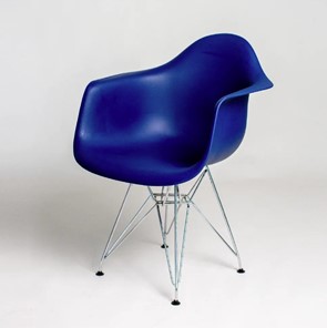 Обеденный стул DSL 330 Chrom (темно-синий) в Сызрани
