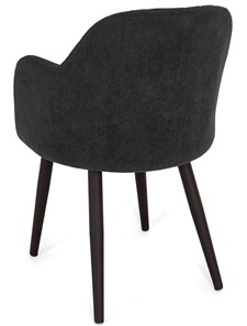 Обеденный стул Эспрессо-1, ноги черные круглые XXL (R38)/велюр T190 Горький шоколад в Тольятти - предосмотр 4
