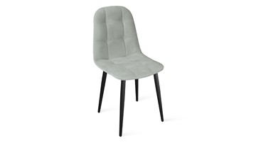 Обеденный стул Райс К1С (Черный муар/Велюр Confetti Silver) в Самаре