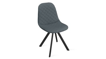 Обеденный стул Ричи К2 (Черный муар/Микровелюр Jercy Graphite) в Самаре