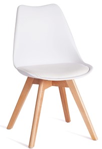 Кухонный стул TULIP (mod. 73-1) 47,5х55х80 белый арт.20220 в Самаре