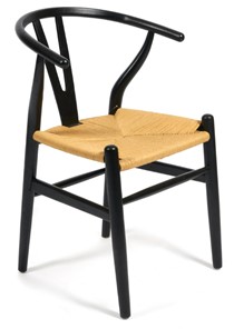 Обеденный стул WISHBONE (mod.CB2212) 57х50,5х79,5 черный арт.20507 в Самаре