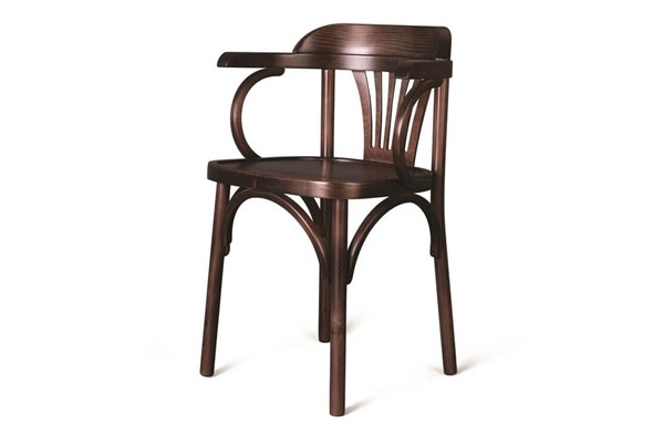 Кухонный стул Венский твердый (темный тон) в Сызрани - изображение