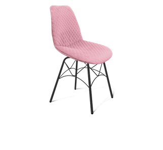 Обеденный стул SHT-ST29-С22 / SHT-S107 (розовый зефир/черный муар) в Тольятти