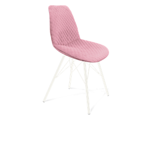Обеденный стул SHT-ST29-С22 / SHT-S37 (розовый зефир/белый муар) в Тольятти