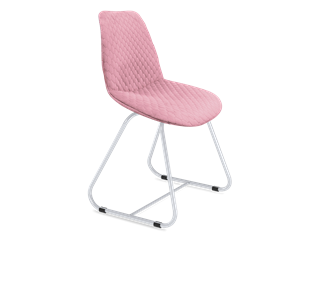 Обеденный стул SHT-ST29-С22 / SHT-S38 (розовый зефир/хром лак) в Самаре