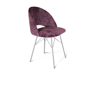 Обеденный стул SHT-ST34 / SHT-S64 (вишневый джем/хром лак) в Самаре
