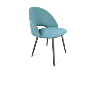 Обеденный стул SHT-ST34-1 / SHT-S95-1 (голубая пастель/черный муар) в Самаре
